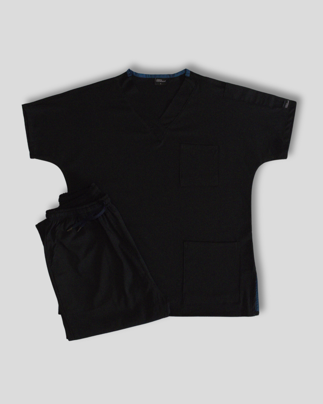 Derin Siyah Scrubs