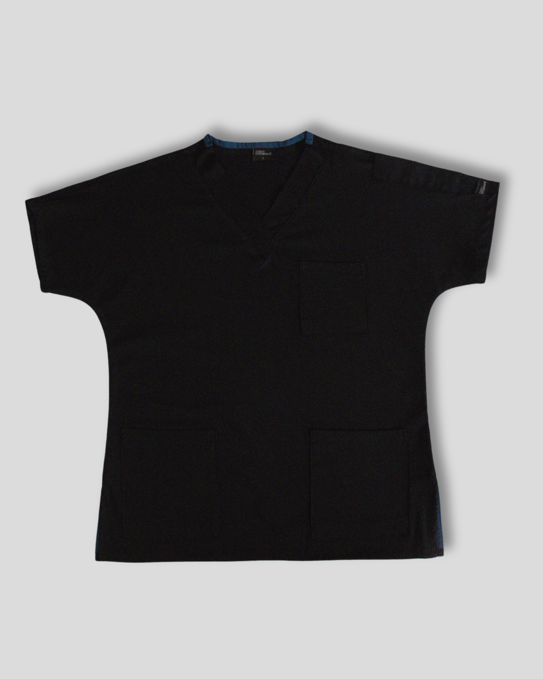 Derin Siyah Scrubs