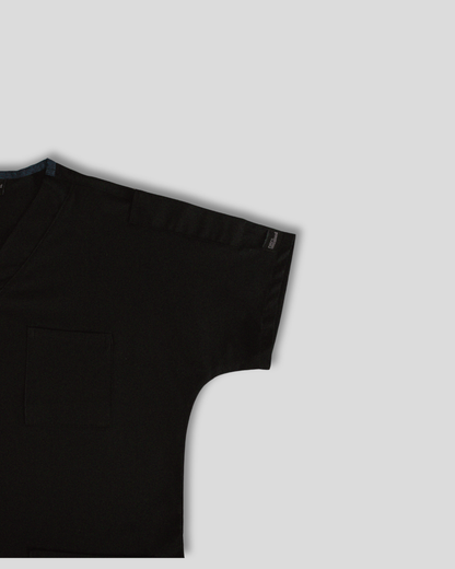Derin Siyah Scrubs